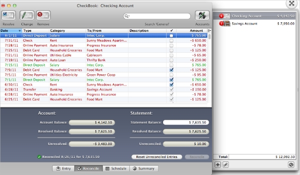 free checkbook software for mac